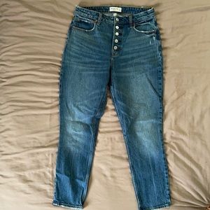 Abercrombie and Fitch High Rise Curve Love Jeans